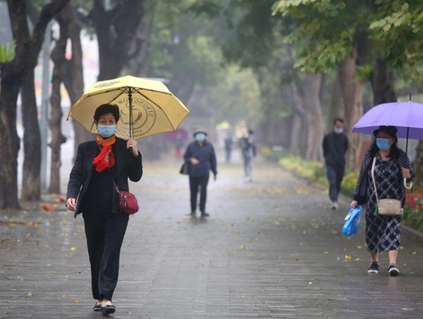 Thời tiết ngày 16/2: Bắc Bộ mưa nhỏ rải rác, đêm và sáng trời rét