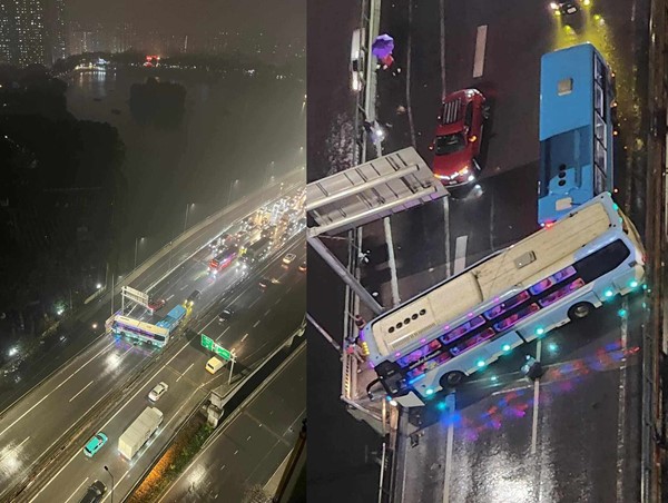 Tai nạn giao thông mới nhất hôm nay (23/2/2024): Tai nạn liên hoàn giữa 3 ô tô, tài xế xe con tử vong 