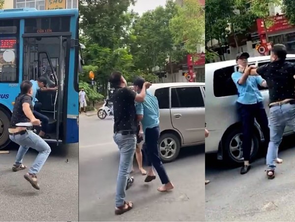 Thực hư chuyện tài xế xe con đòi đâm phụ xe buýt
