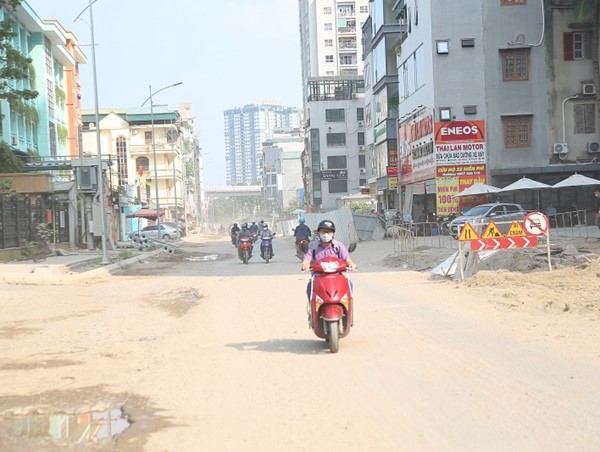 Vì sao dự án mở rộng đường Vũ Trọng Phụng bế tắc?