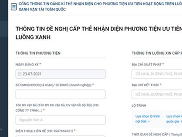 Hệ thống đăng ký “luồng xanh” bị hacker tấn công