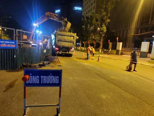 Chấn chỉnh đơn vị thi công đoạn tuyến Văn Cao – Liễu Giai