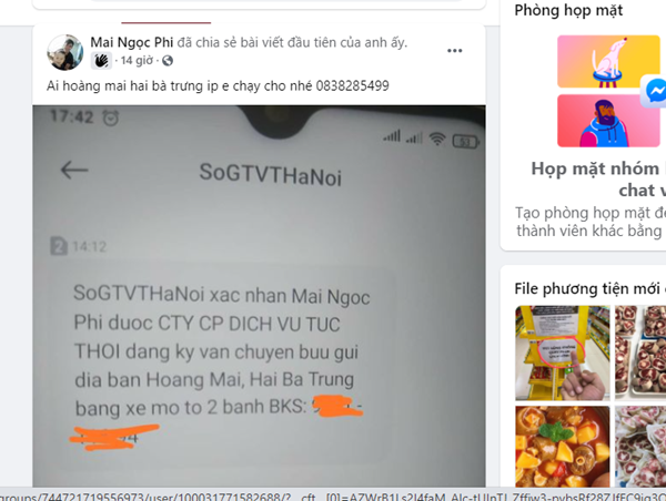 Shipper ồ ạt lên mạng xã hội, nhận khách ngoài luồng