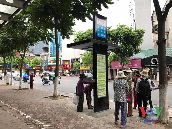Hà Nội: Sắp có thêm 70 điểm dừng xe buýt tiêu chuẩn châu Âu