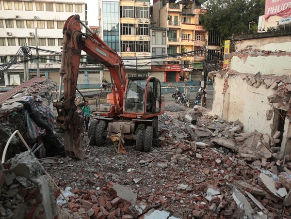 Phá dỡ công trình nhà số 23 Quốc Tử Giám, trả mặt bằng cho dự án metro Nhổn - ga Hà Nội