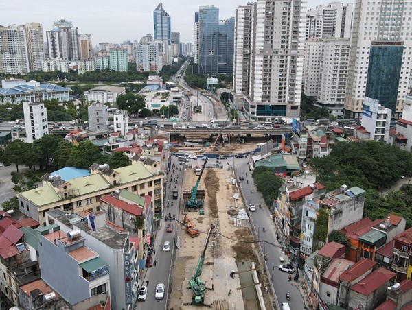 Hầm chui Lê Văn Lương dự kiến hoàn thành vào tháng 10/2022