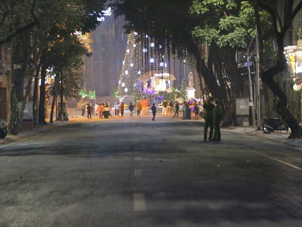 Hà Nội: Giao thông thông thoáng trong ngày Lễ Giáng sinh
