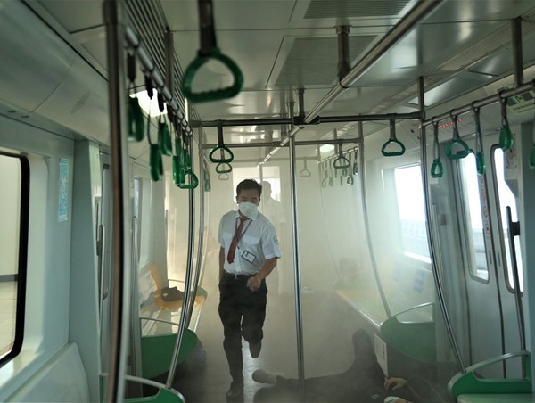 Tuyến đường sắt Cát Linh – Hà Đông đáp ứng tốt yêu cầu về phòng cháy, chữa cháy