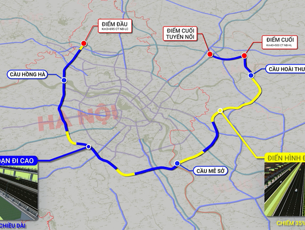 Chốt vị trí đặt cầu Mễ Sở kết nối Hà Nội với Hưng Yên