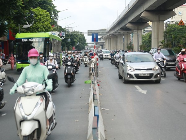Cần quyết liệt hơn để đánh giá kết quả phân làn đường Nguyễn Trãi