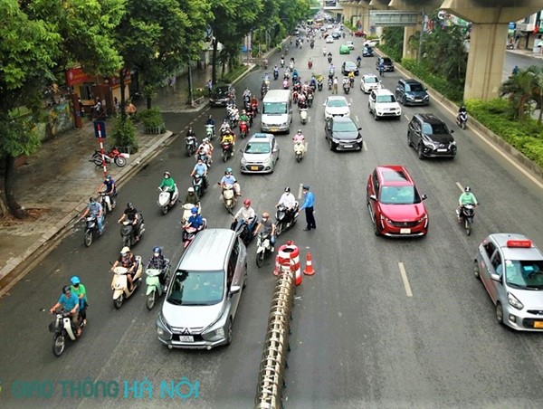 Sẽ xử lý xe đi sai làn trên đường Nguyễn Trãi