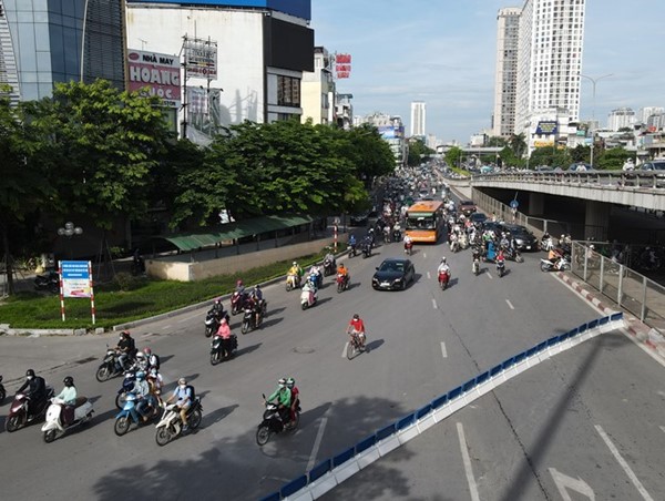 Điều chỉnh lại giao thông khu vực Ngã Tư Sở