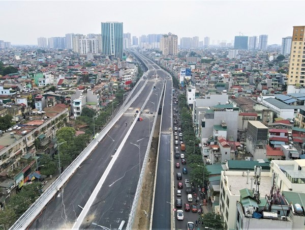 Đường Vành đai 2 trên cao chuẩn bị về đích an toàn, chất lượng