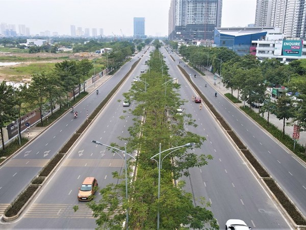 Hiện trạng dự án đường trục hướng tâm Tây Thăng Long 