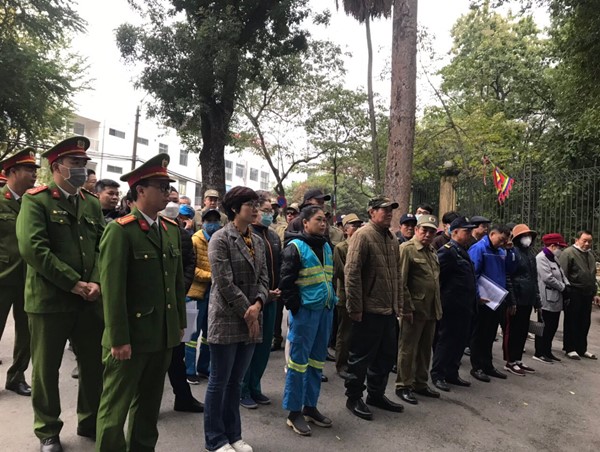 Phường Ngọc Hà: Ra quân xử lý trật tự đô thị, ATGT dịp cuối năm