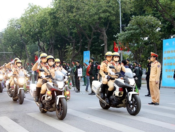 Hà Nội tổ chức Lễ phát động ra quân Năm An toàn giao thông 2023