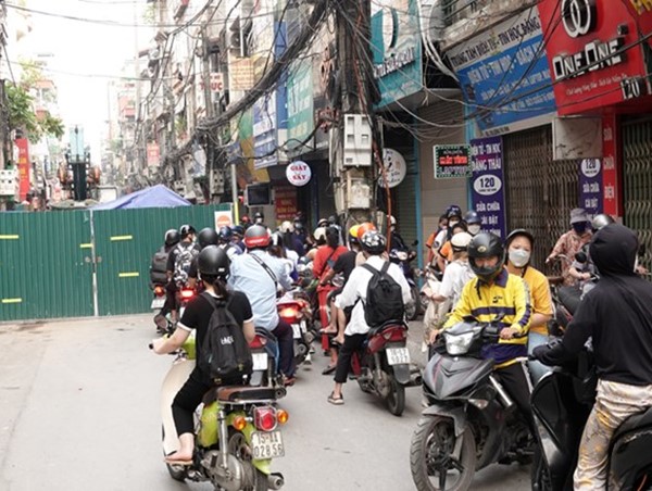 Rào chắn đường Lương Thế Vinh trong bao lâu?