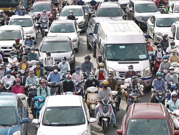 Hà Nội tiếp tục giảm 3 điểm ùn tắc