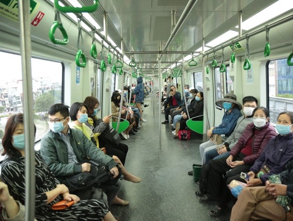 Hành khách đi tàu điện tăng 262% so với cùng kỳ