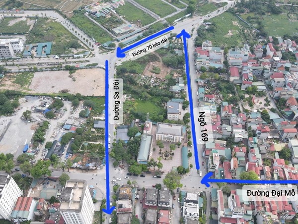 Giải quyết ùn tắc nút giao Sa Đôi – Đại Mỗ