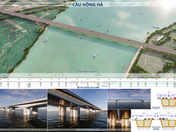 Diện mạo 5 cầu vượt sông Hồng, sông Đuống 