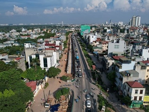 Tạm dừng thi công đường Âu Cơ trong mùa mưa bão