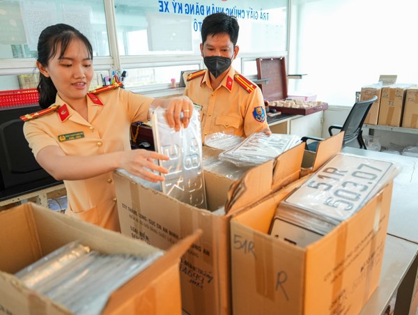 Ngày 27/9, 50 biển số đẹp lên sàn đấu giá