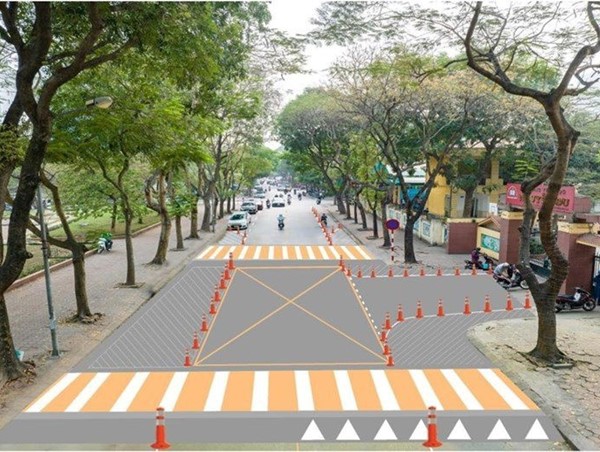 Hà Nội: Tổ chức giao thông cổng trường học theo phương án mới