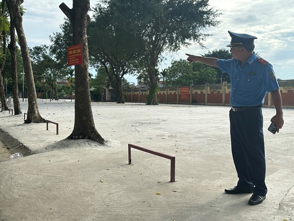 Rào chắn ngăn trông xe trái phép sau phản ánh của Giaothonghanoi