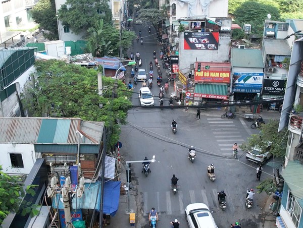 Quận Thanh Xuân cưỡng chế GPMB dự án mở rộng đường Nguyễn Tuân 