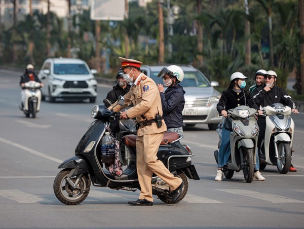 Xử lý 25.079 trường hợp vi phạm Luật Trật tự, an toàn giao thông đường bộ