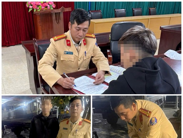 Lập hồ sơ tịch thu xe máy vì bốc đầu