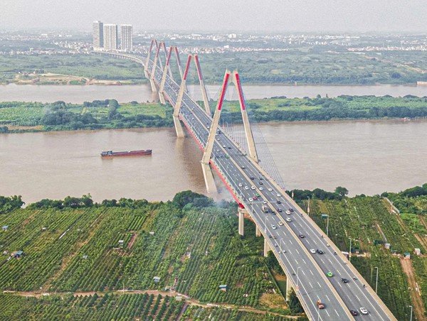 Gia hạn phương án tổ chức giao thông phục vụ thi công trên cầu Nhật Tân