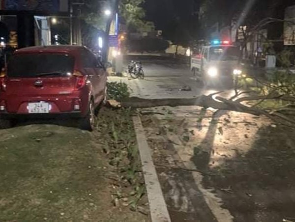 Hải Dương: Ô tô mất lái lao lên vỉa hè, tài xế tử vong