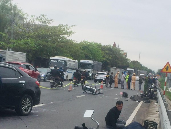 Thái Bình: Va chạm liên hoàn khiến 1 người tử vong