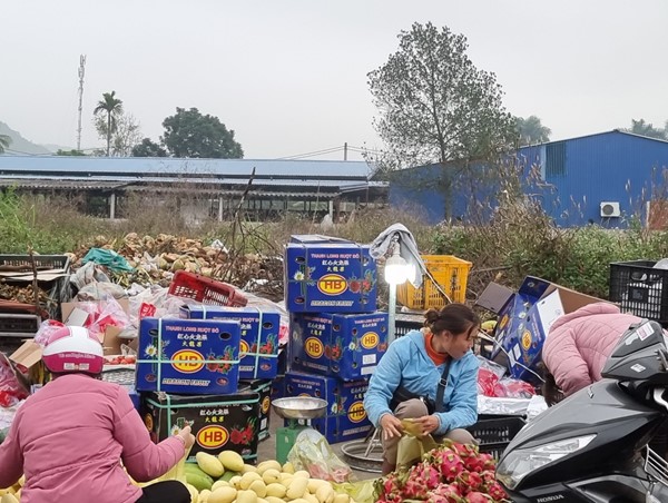 Hải Phòng: Tiếp diễn tình trạng chợ cóc, chính quyền xã vẫn ngó lơ 