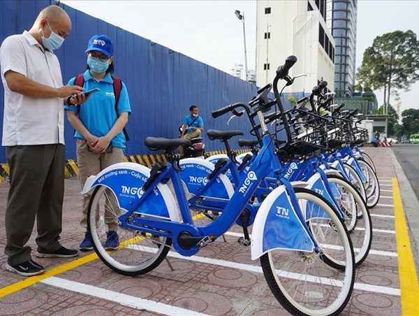 Hải Phòng thí điểm dịch vụ xe đạp công cộng tại 5 quận, huyện