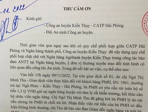 Hải Phòng: Ngăn chặn thành công vụ lừa đảo 1,2 tỷ đồng qua mạng