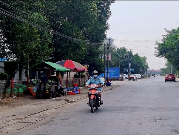 Đã giải tỏa chợ “cóc” Aurora sau phản ánh của Giaothonghanoi