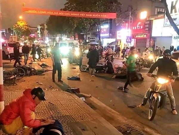 Tạm giữ tài xế gây tai nạn liên hoàn tại Quảng Yên