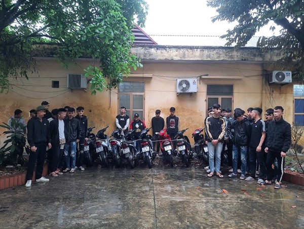 Công an tỉnh Hải Dương ra quân trấn áp, xử lý tội phạm gây rối mất an ninh trật tự