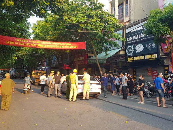 Tài xế uống rượu có nồng độ cồn 1.019 mg/l khí thở gây tai nạn liên hoàn