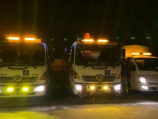 Xác minh thông tin nhiều xe dính đinh trên cao tốc Hà Nội - Hải Phòng