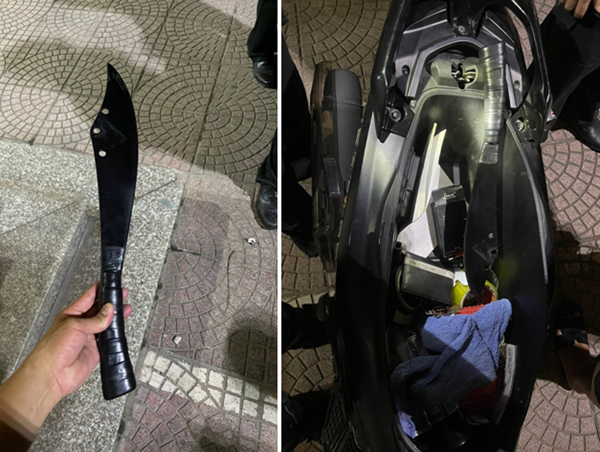 Hải Phòng: Phát hiện nhóm đối tượng tàng trữ vũ khí