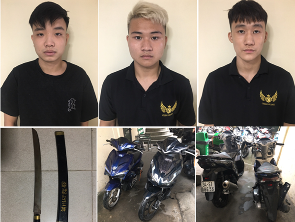 Hải Phòng: Tạm giữ 3 đối tượng gây rối trật tự công cộng