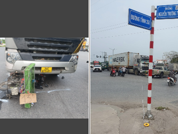 Hải Phòng: Thông báo tìm người chứng kiến tai nạn giao thông tại huyện An Dương