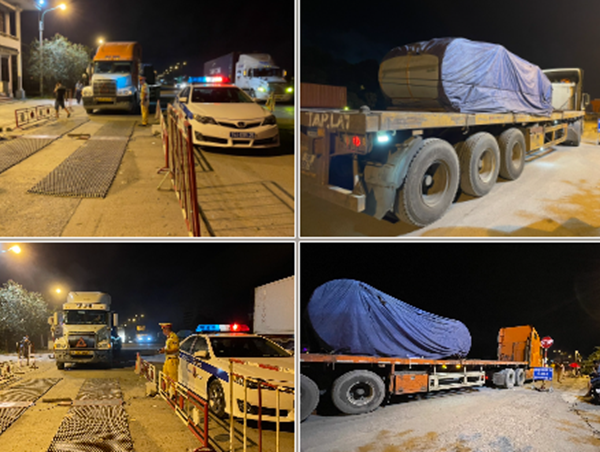 Hải Phòng: Tổng kiểm soát xe vận tải hành khách và xe container