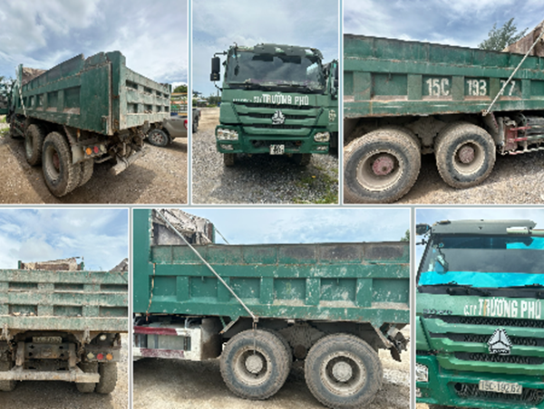 Hải Phòng: Xử phạt hành chính 33 triệu đối với 2 xe tải cơi nới thành thùng