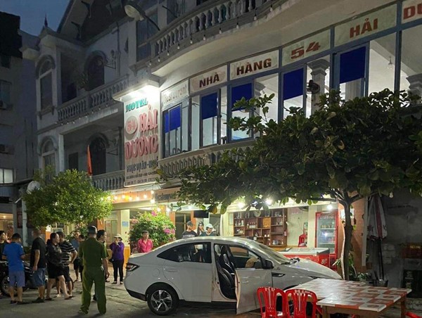 Hải Phòng: Một quân nhân lái xe gây tai nạn