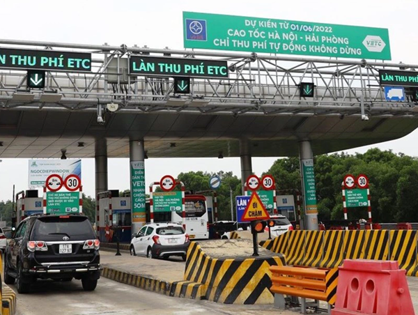 Điều chỉnh tăng giá vé tại các Trạm thu phí trên QL5 và Đường ô tô cao tốc Hà Nội – Hải Phòng